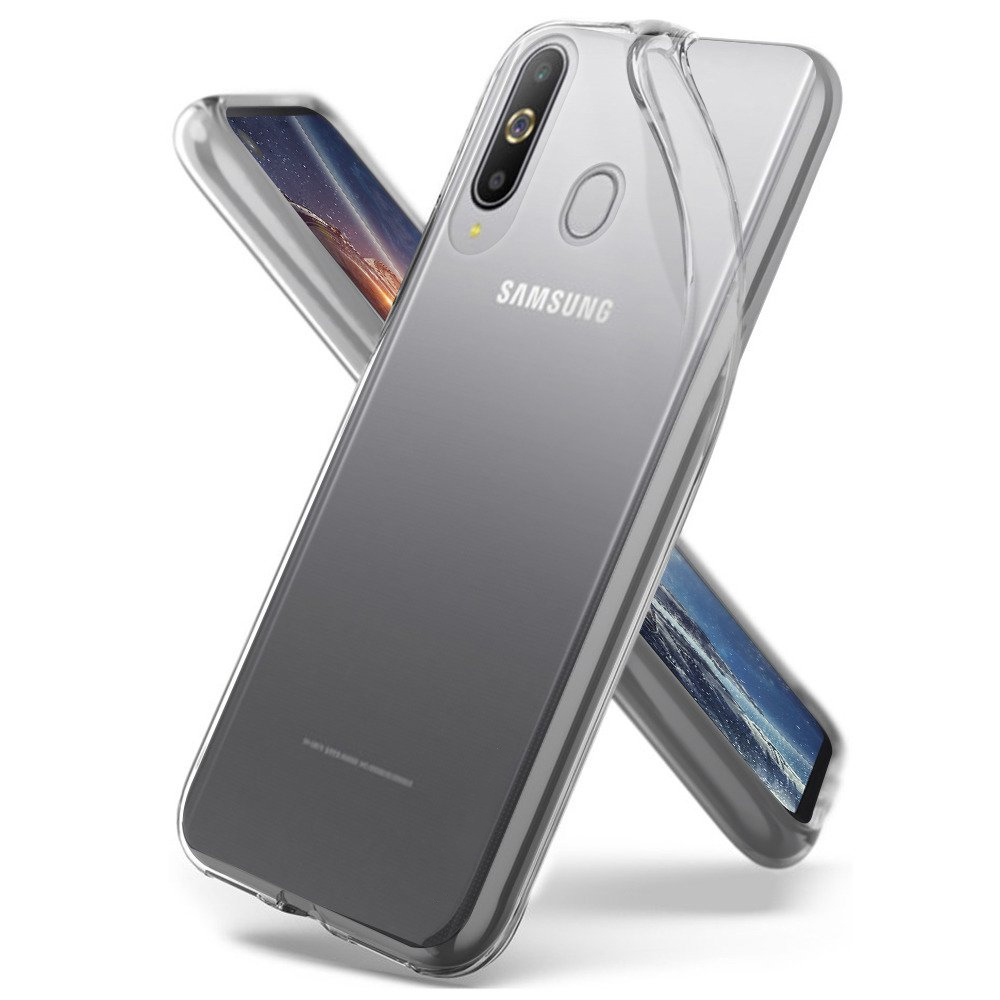 Ốp lưng dẻo silicon cho Samsung Galaxy A60 hiệu Ultra Thin mỏng 0.6mm chống trầy - Hàng chính hãng