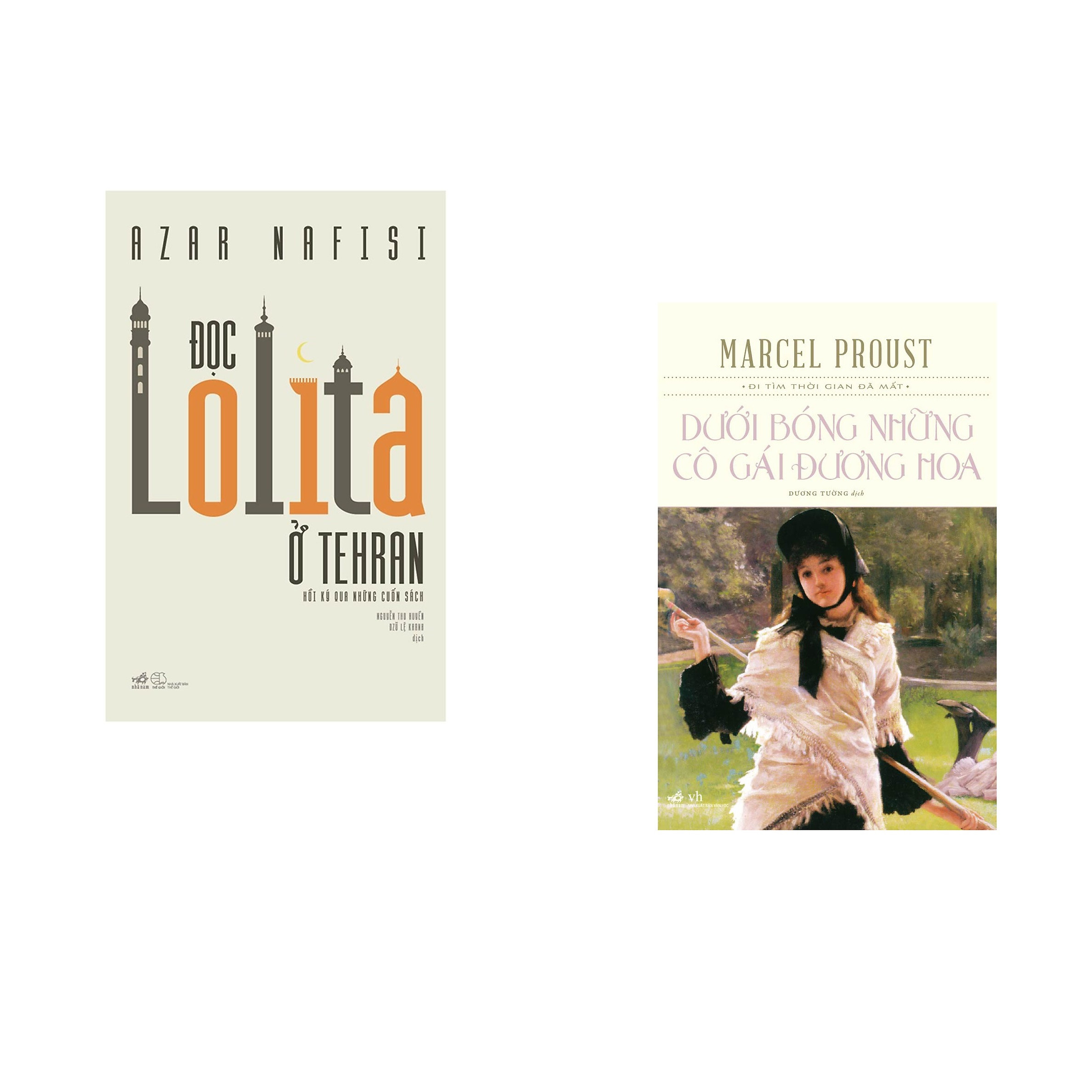 Combo 2 cuốn sách: Đọc Lolita ở Tehran +  Dưới bóng những cô gái đương hoa