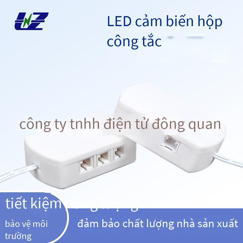 Vị trí thuận lợi nhất Công tắc cảm biến LED 6 bit hộp nối tủ đèn tủ rượu với dải đèn hộp nối hộp nối thiết bị đầu cuối
