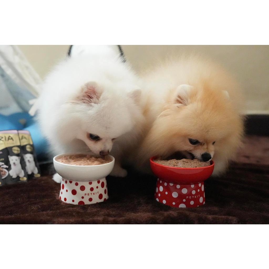 Pate cho chó poodle Combo 8 gói 70g MARIA AUTHENTIC PET FOOD - thức ăn cho chó vị thịt bò, thịt gà, cá hồi, cá ngừ