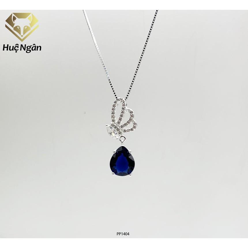 Dây chuyền bạc Ý 925 Huệ Ngân - Cánh bướm mùa xuân PP1404