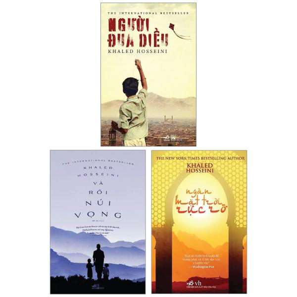 Combo Sách Khaled Hosseini: Và Rồi Núi Vọng + Người Đua Diều + Ngàn Mặt Trời Rực Rỡ (Bộ 3 Cuốn)