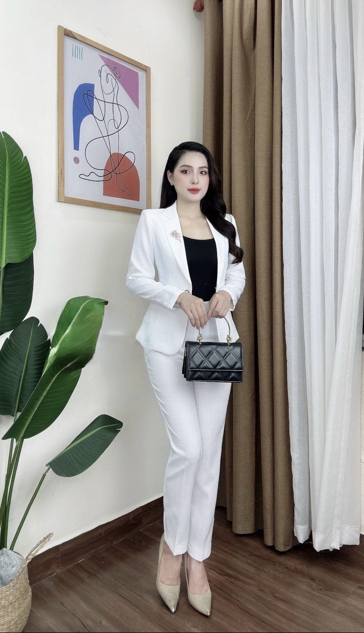 Vest bộ thời trang công sở nữ