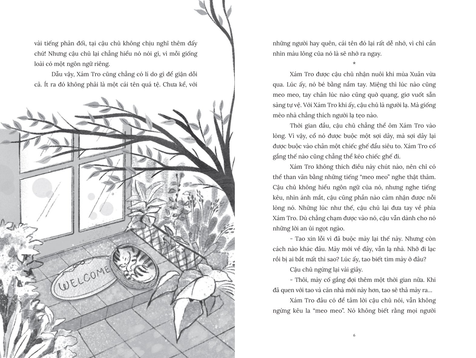 Sách Chú Mèo Tắm Nắng Bên Hiên