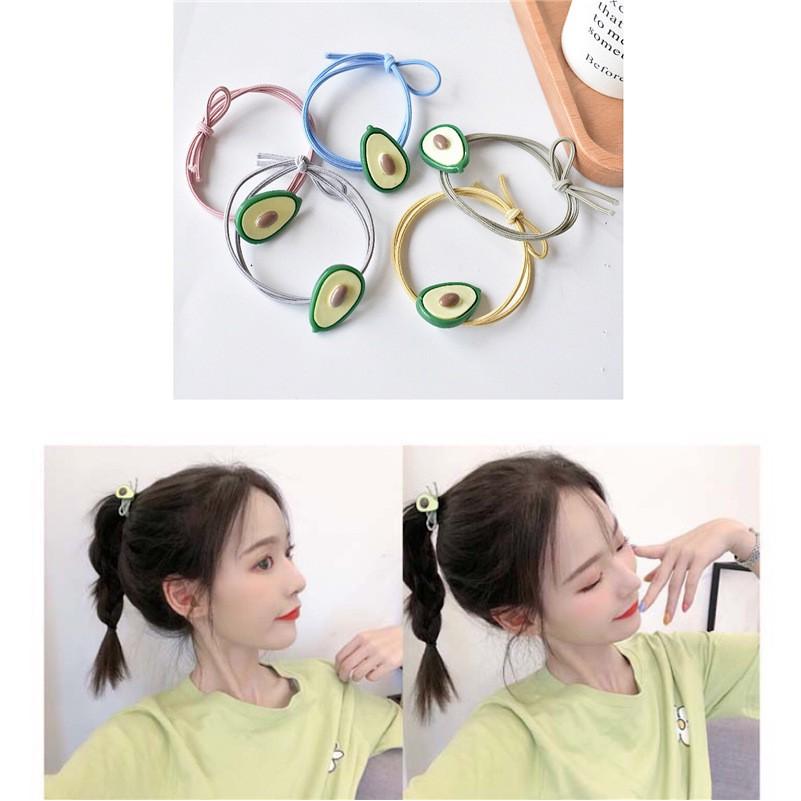 Dây cột tóc trái bơ