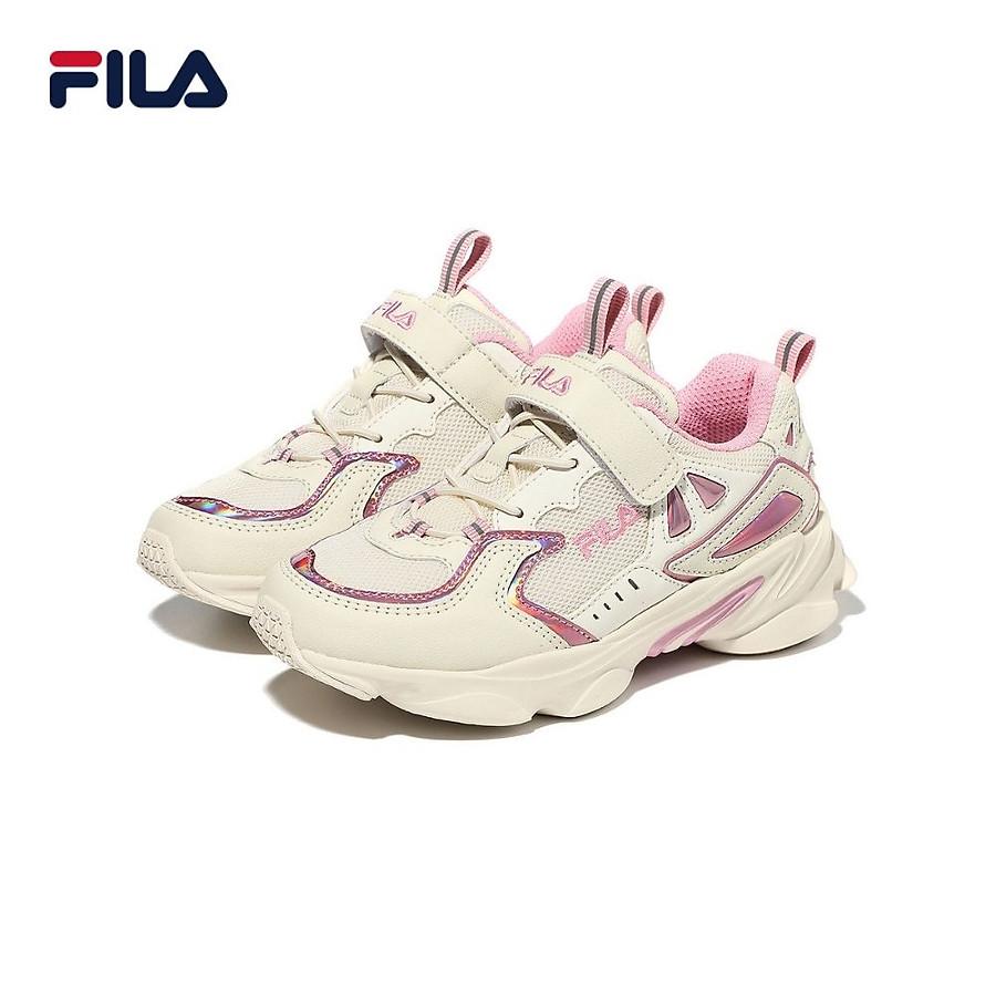 Giày sneaker có quai dán trẻ em Fila Skipper Metal KD - 3RM01737D