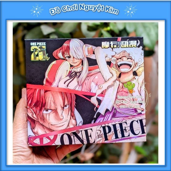 Thẻ Nhân Phẩm One Piece Thẻ Bài Hải Tặc Đen Tập 4 Phần Cuối Pro - Hộp 9 Pack 25 Thẻ - 1 Pack Cực Chất