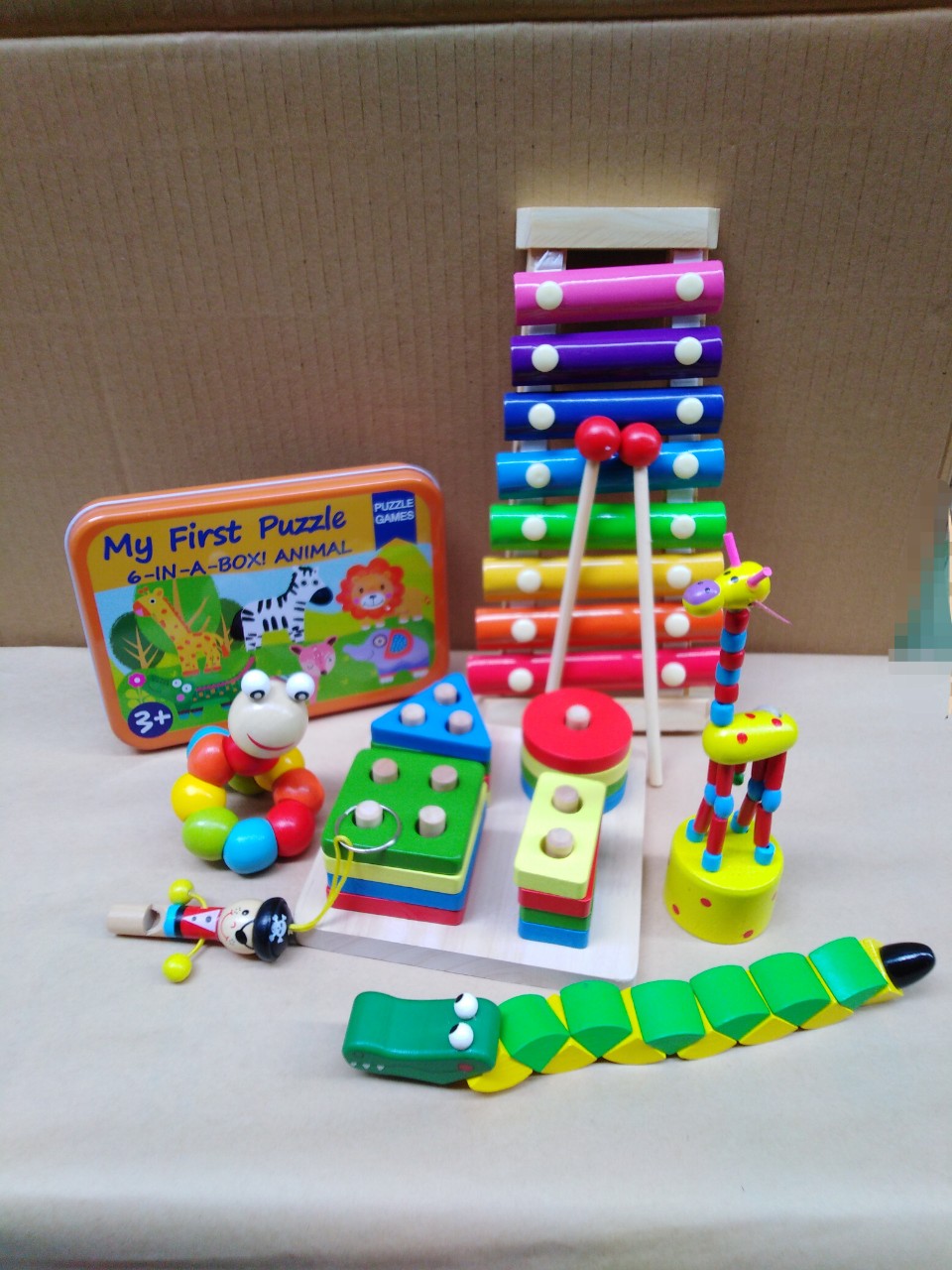 Combo 4 món phát triển trí tuệ cho bé