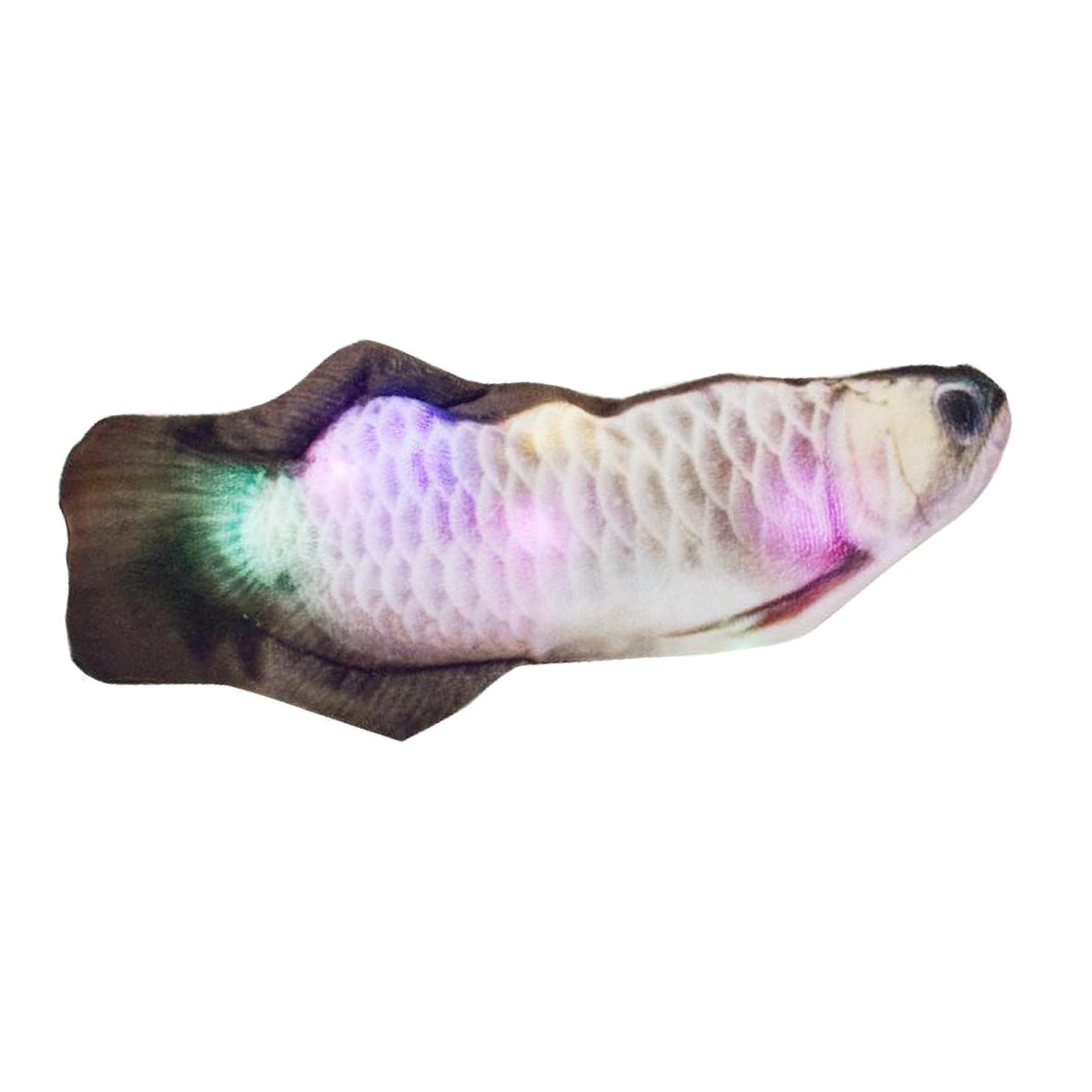 Electric Fish Interactive Pet Cat Wagging Simulation Toy