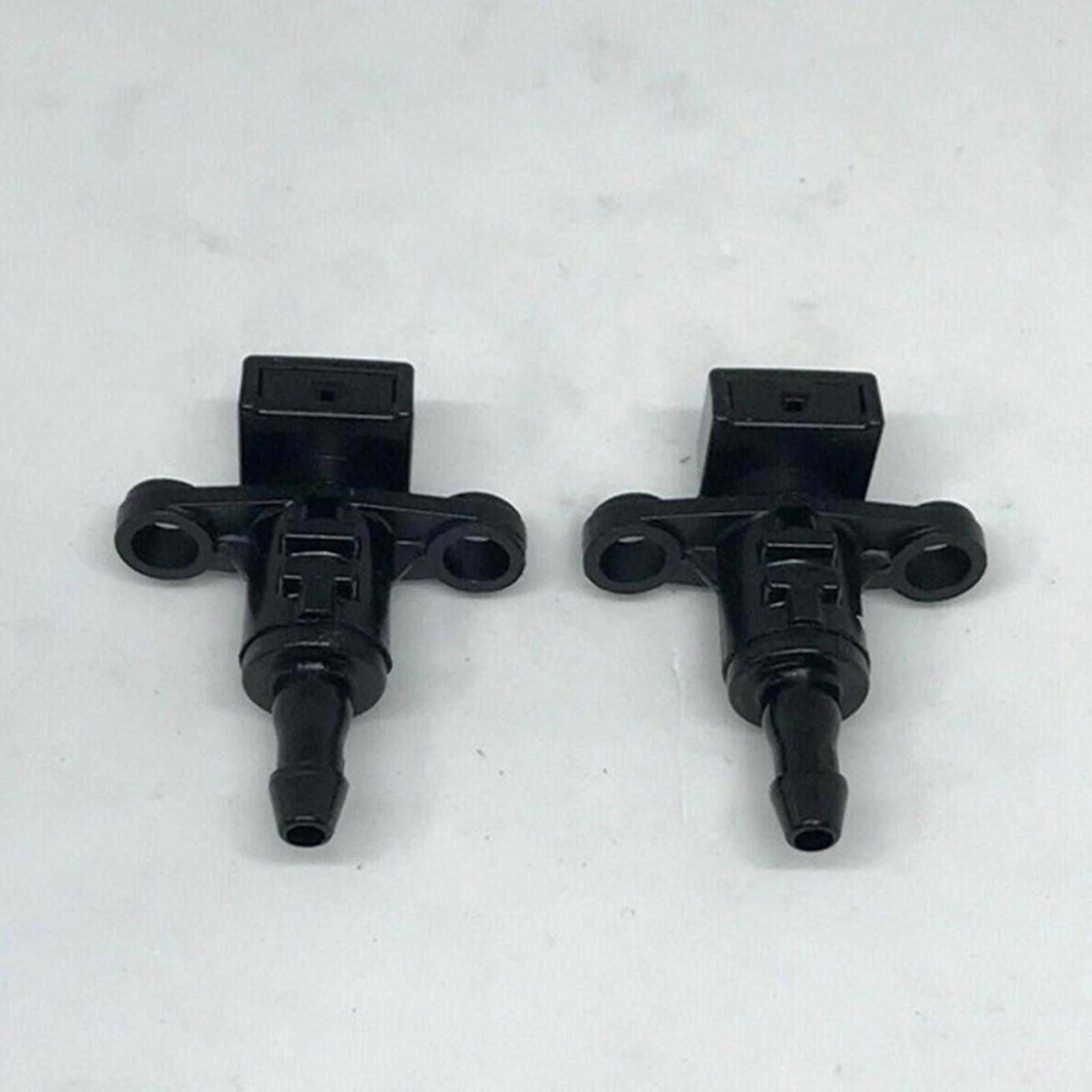 2Pcs Vehicle Windshield Washer Nozzle for Accessories