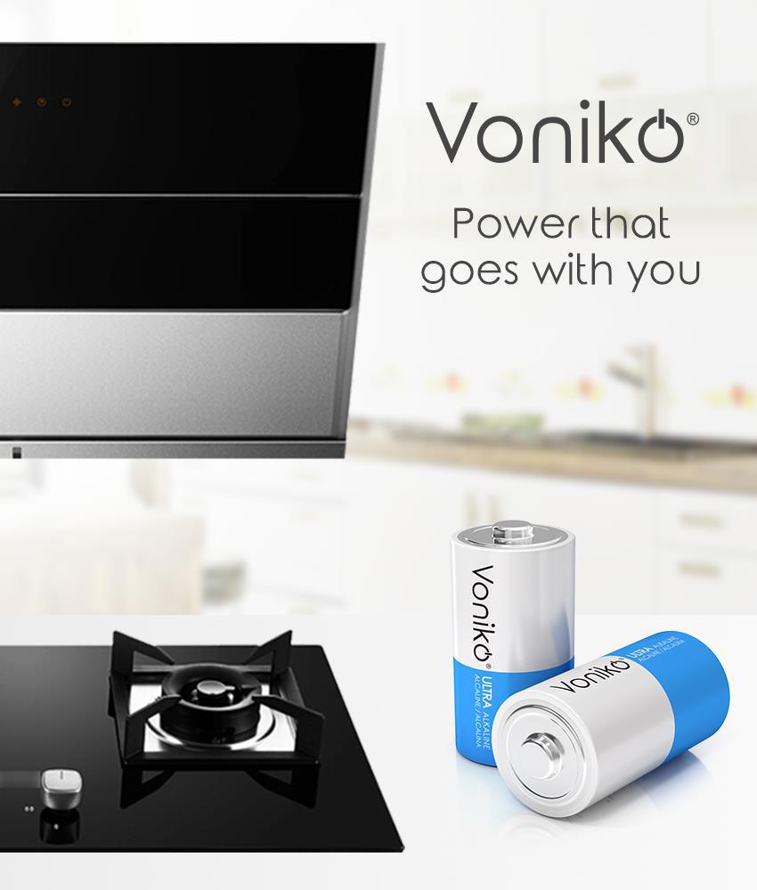Vỉ 2 Pin Kiềm D 1.5V - Voniko