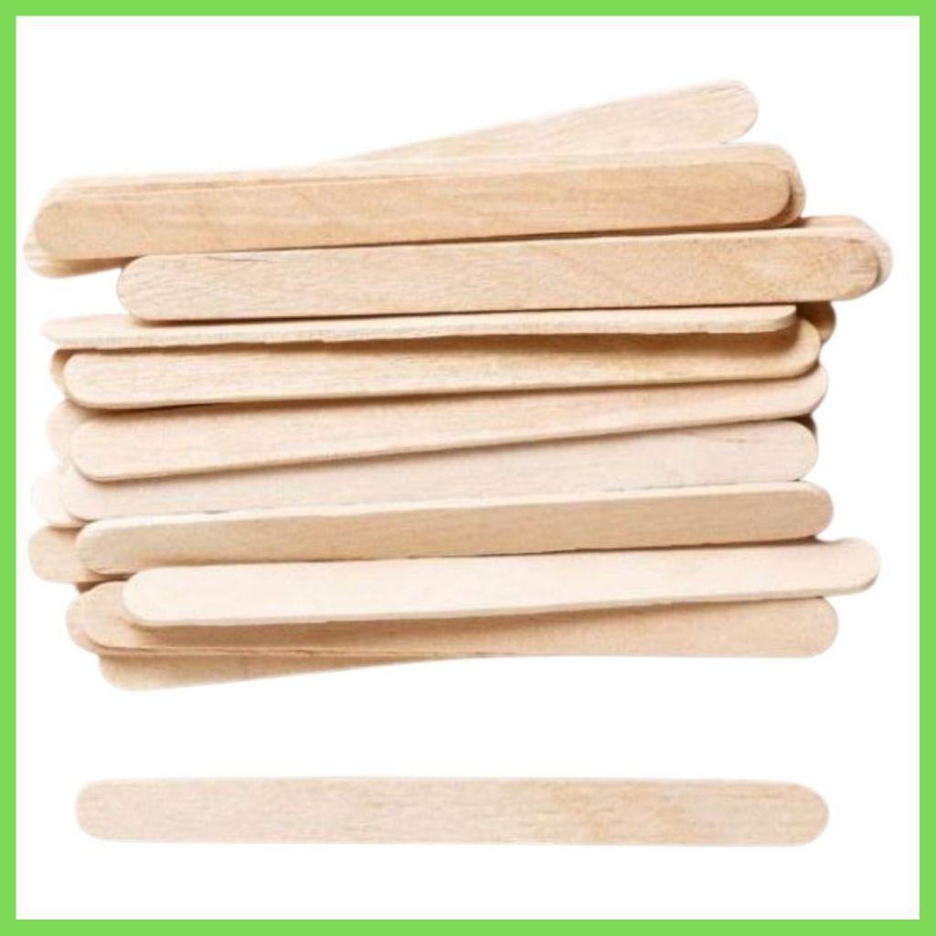 Que Kem Gỗ , Đè Lưỡi, Que Tròn Làm Mô Hình Handmade