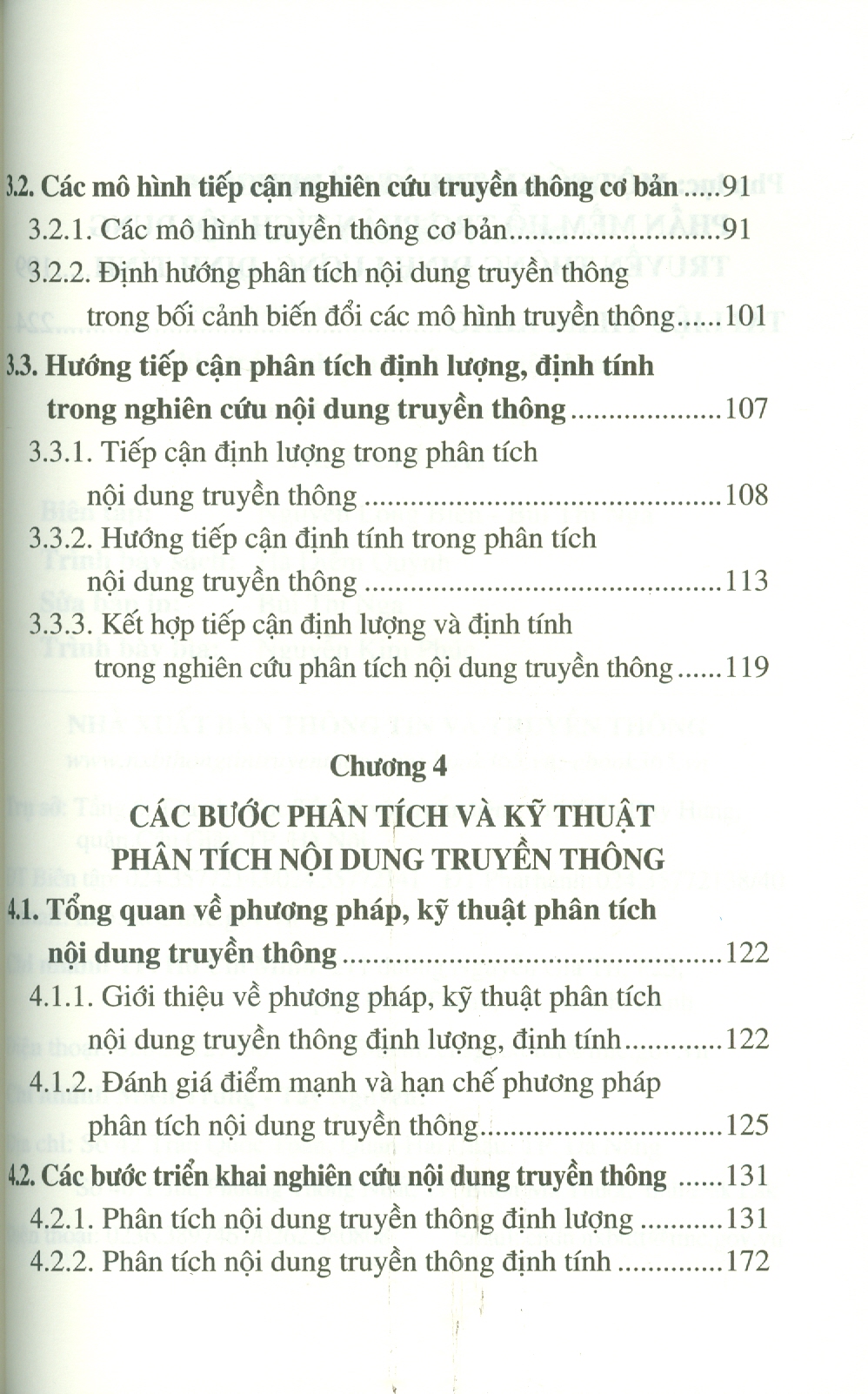 Phương pháp phân tích nội dung truyền thông - Lý luận và thực tiễn