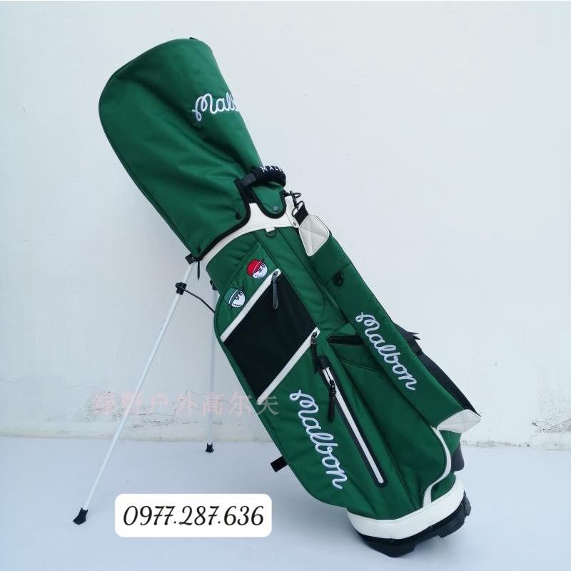 Túi đựng gậy golf Malbon vải bạt chống nước siêu nhẹ 5 ngăn rộng rãi TH031