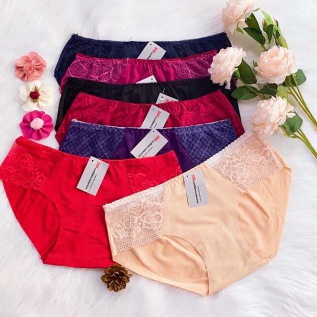 QUẦN LÓT NỮ SU THUN LẠNH PHỐI REN QUYẾN RŨ SEXY
