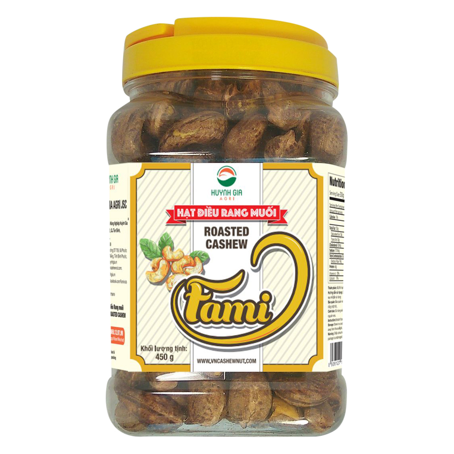 Hạt Điều rang muối Fami 450g