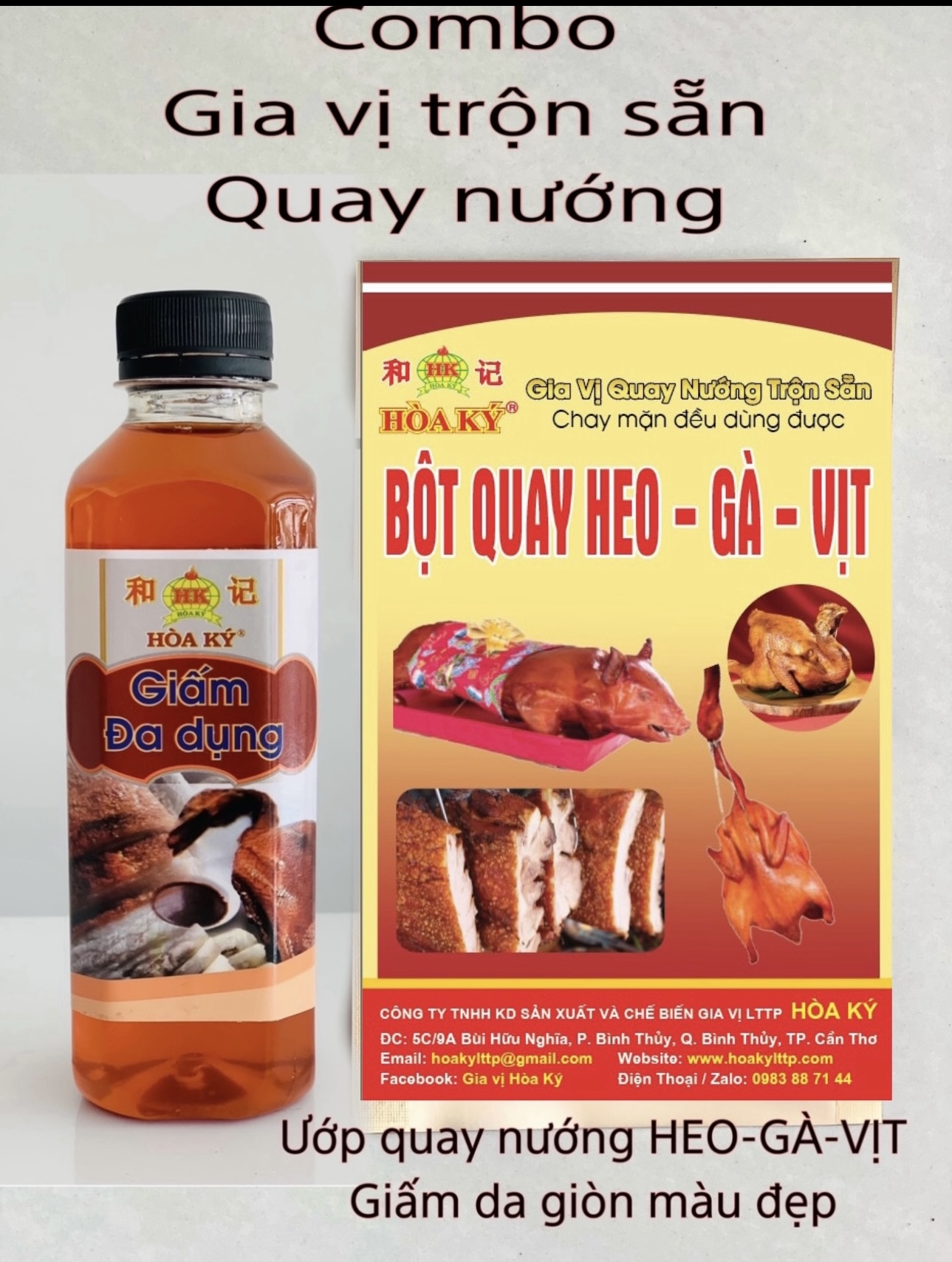 BỘT QUAY HEO Trộn Sẵn 100gr