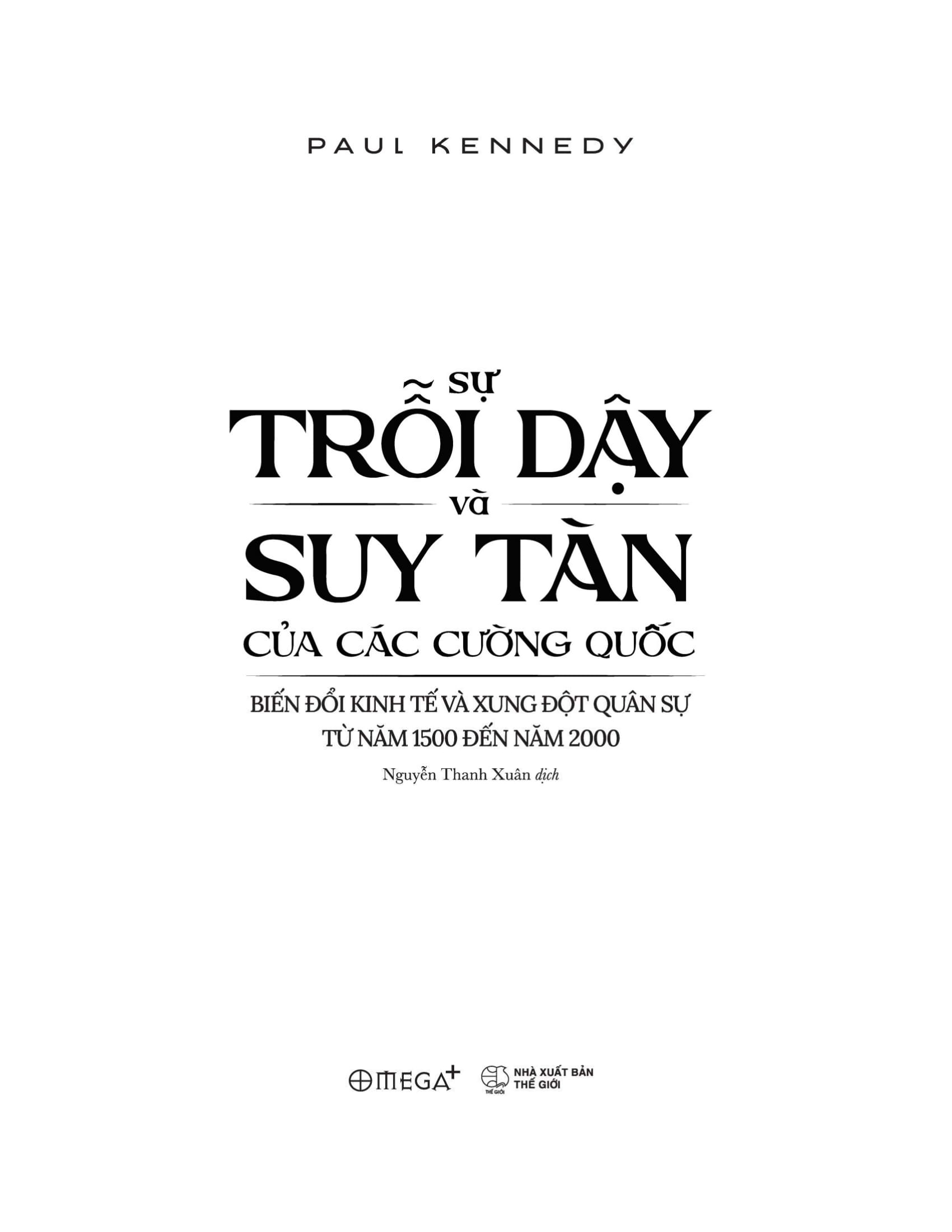 Sự Trỗi Dậy Và Suy Tàn Của Các Cường Quốc