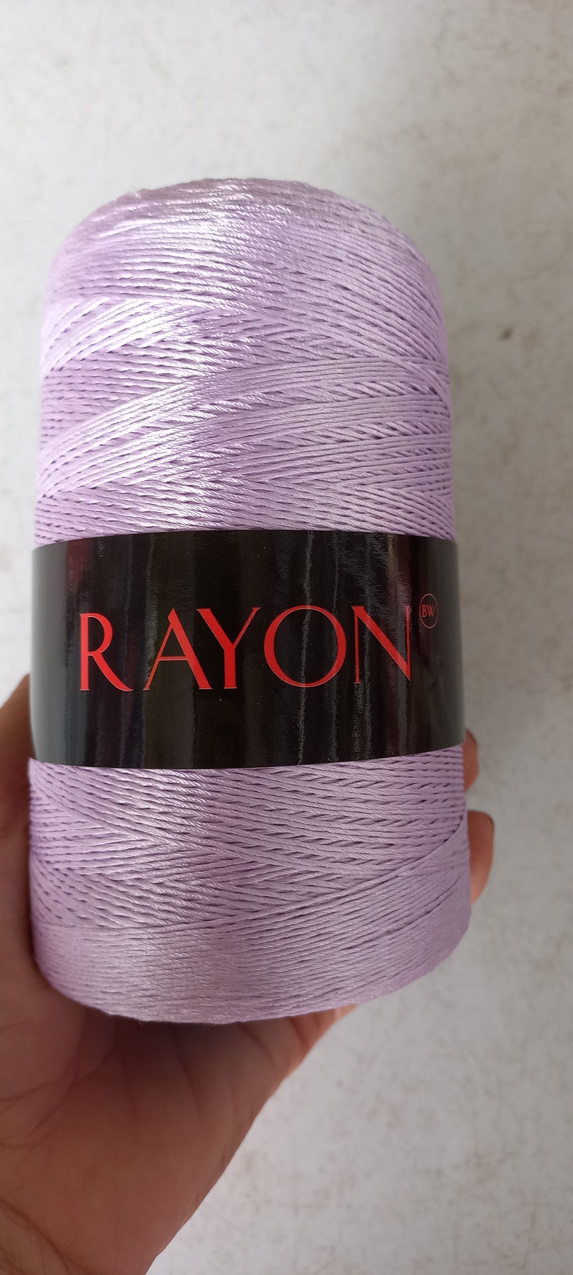 Sợi rayon dùng trong đan móc màu số 8