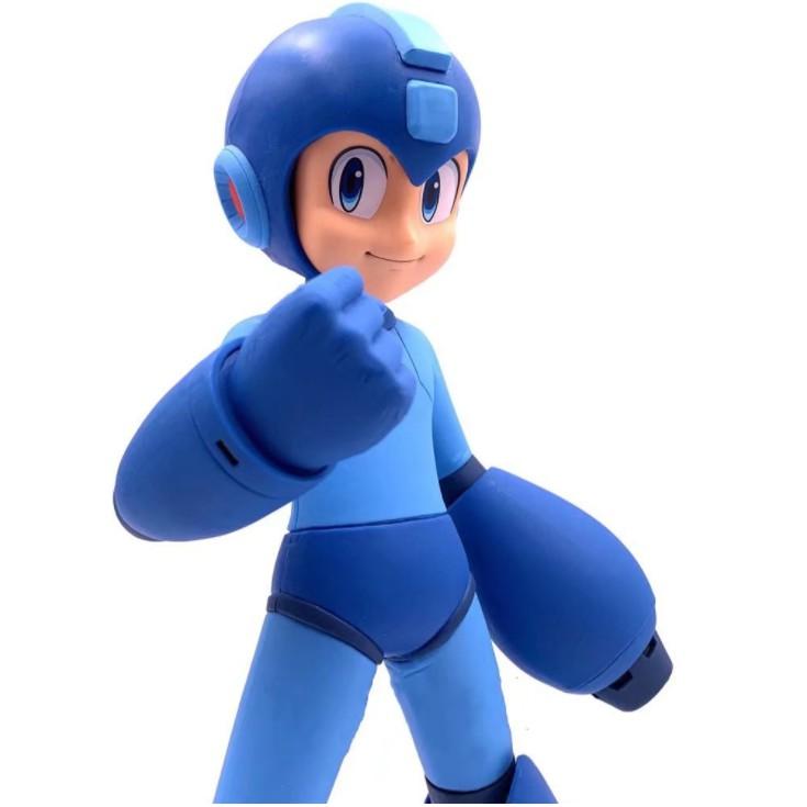 Mô hình Figure Mega man rockman ký ức tuổi thơ đầm tay 23cm