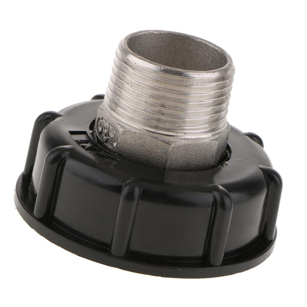 1000L IBC Water Tote Tank Adaptor Cap Cho ổ Cắm Ren Dày 60mm