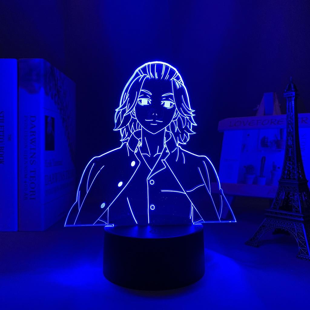 Đèn led 3D Wright Tokyo revengers Mikey decor