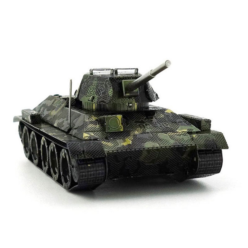 Mô hình thép 3D tự ráp mẫu xe tank T34