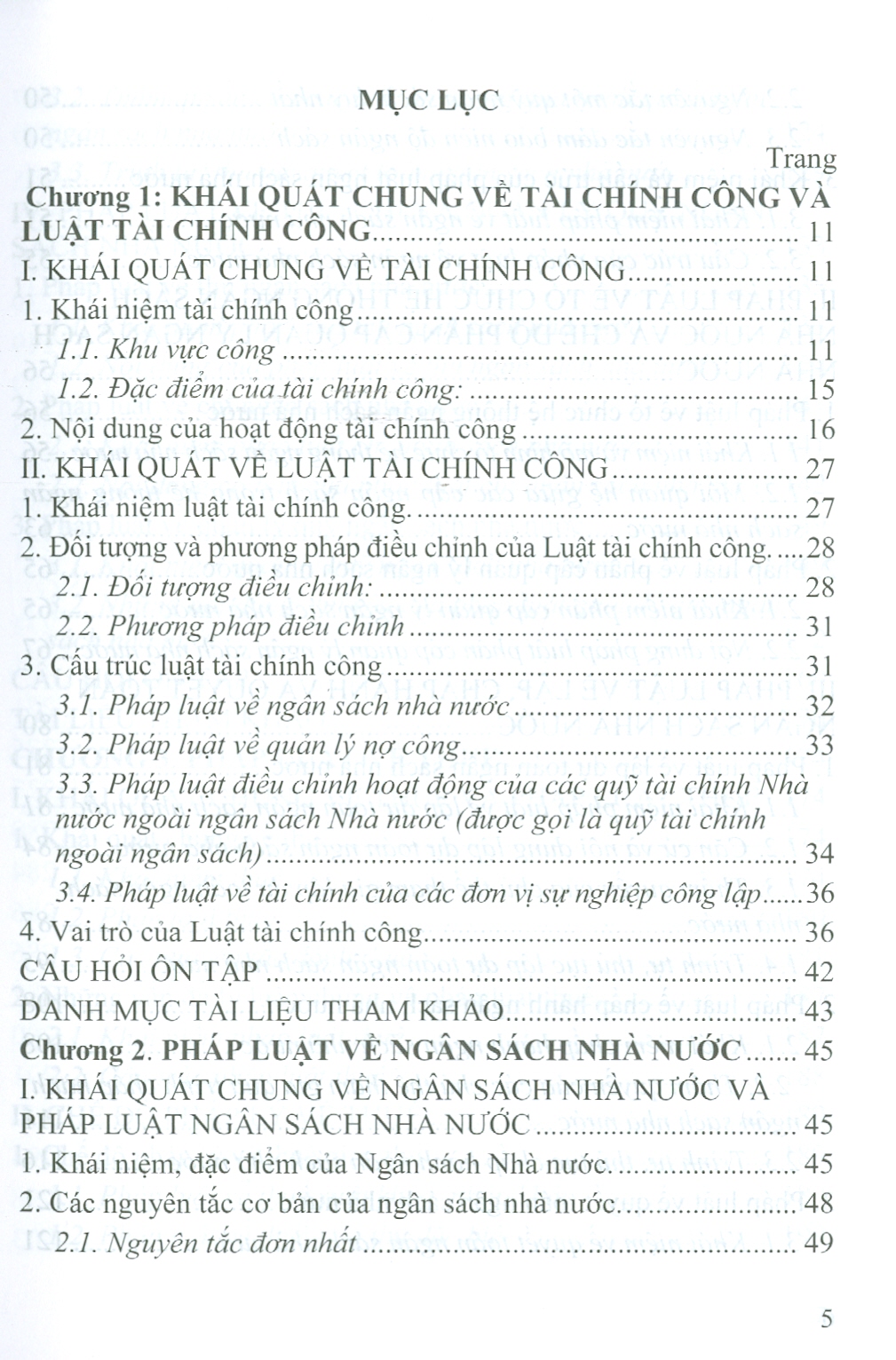 Hình ảnh Giáo Trình Luật Tài Chính Công (Học viện Ngân hàng)