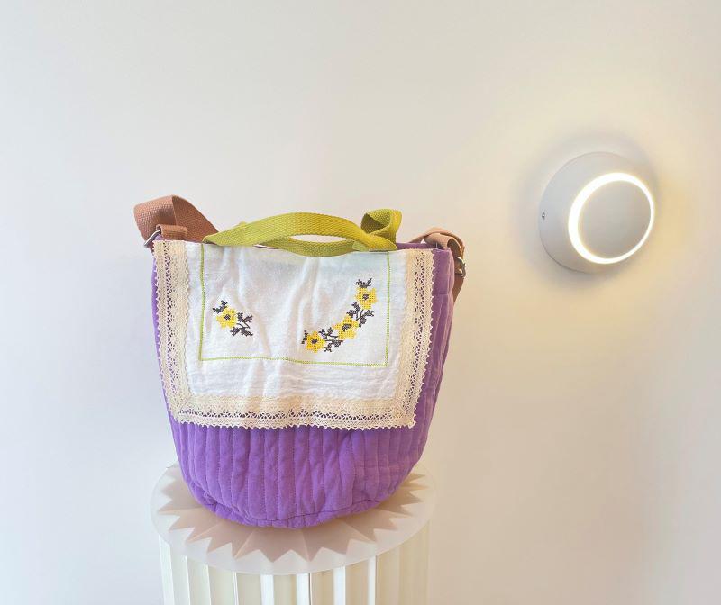 Bé Ins Ba Lô Hoa Học Phong Cách Bắc Âu Màu Kẹo Vai Trẻ Em Ăn Đồ Chơi Túi Bảo Quản Ba Lô Trẻ Em