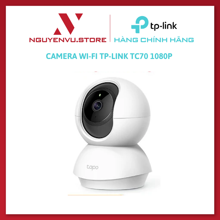 Camera Wi-Fi TP-Link TC70 1080P An Ninh Gia Đình Có Thể Điều Chỉnh Hướng (Điều khiển bằng giọng nói)  - Hàng Chính Hãng