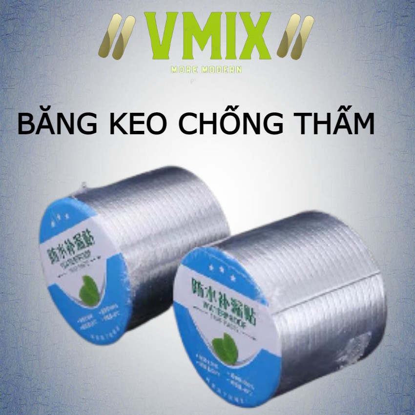 Băng keo chống thấm dột keo dính siêu chắc nhiều keo ,dễ thi công chỉ cần lột ra dán nhanh chóng