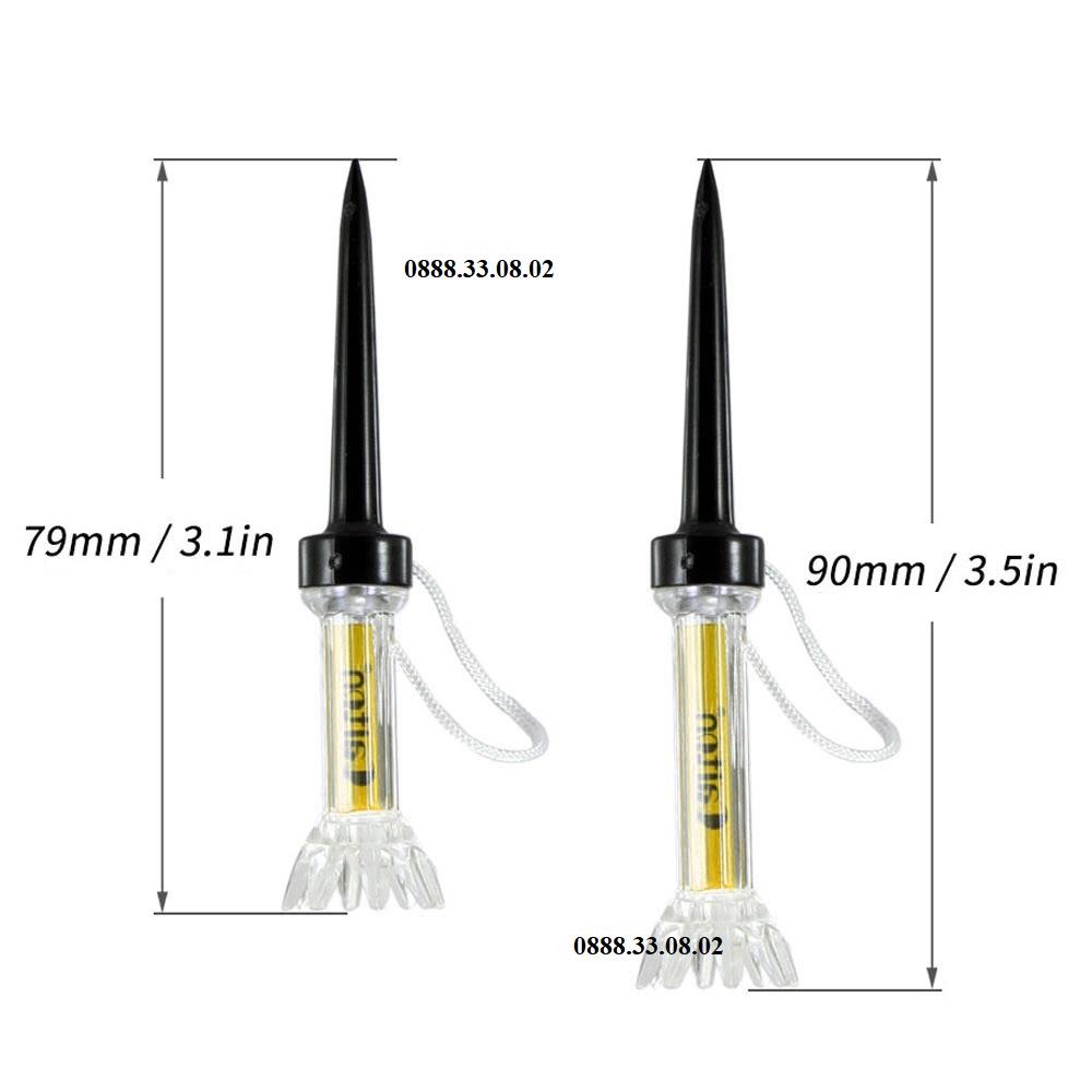 Hộp 5 Cái Giá Đỡ Bóng, Tee Golf Nam Châm 79 / 90mm Chuyên Dụng