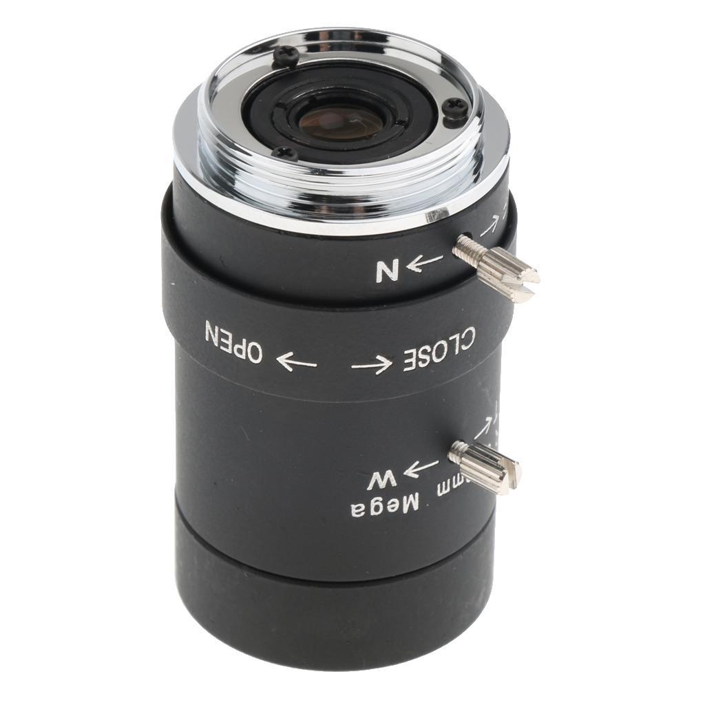 5mm-50mm 1/3" F1.6 Manual Iris Lens CS Mount for Security CCTV Camera