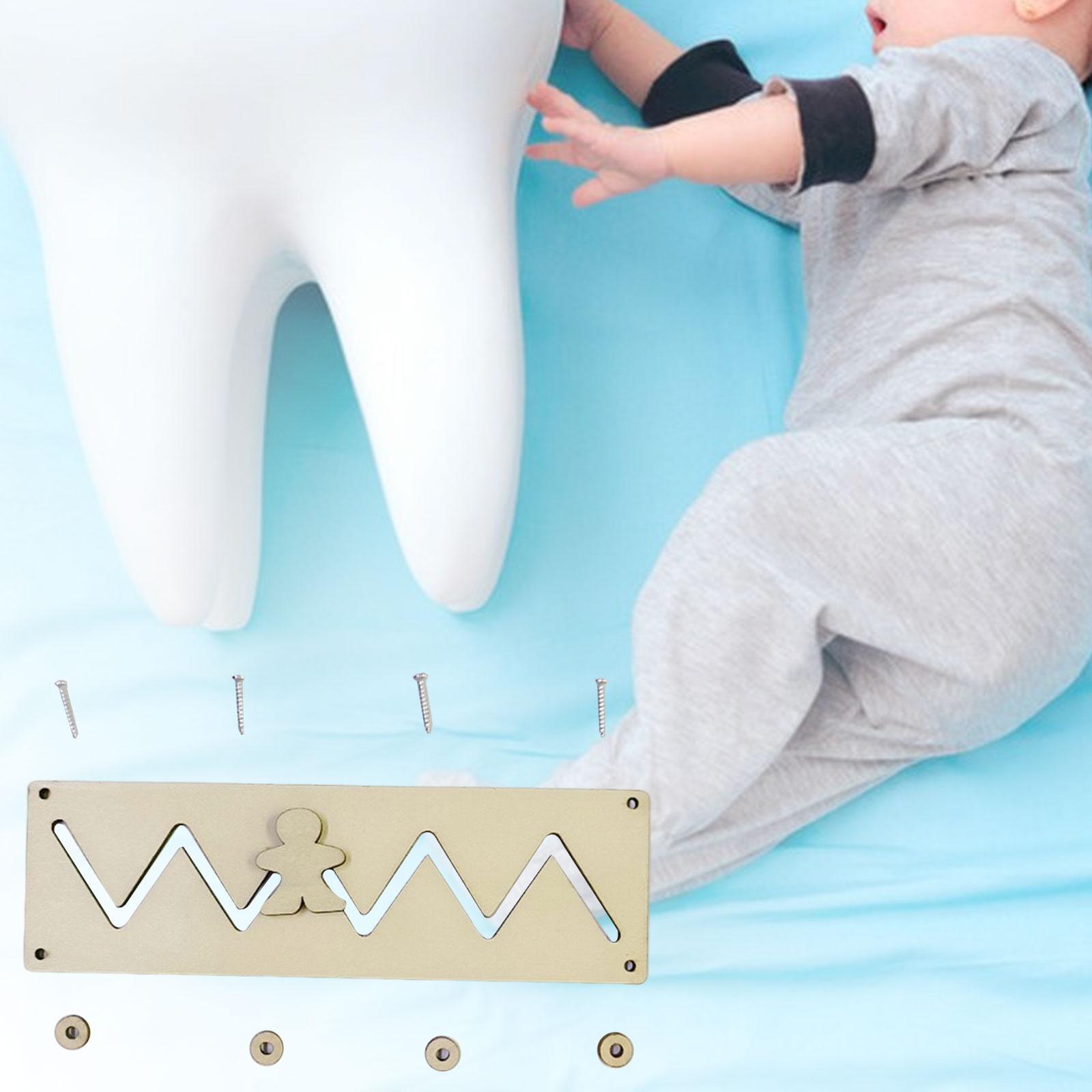 Child Busy Board DIY Parts Slide Track Developmental Toy Cognition Game