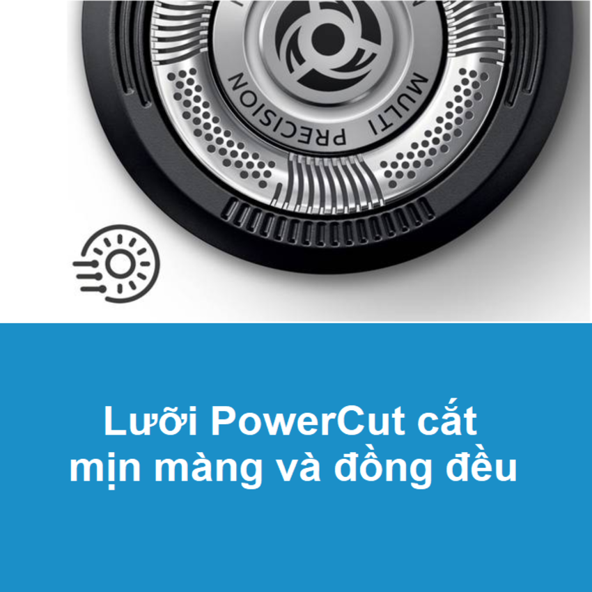 Máy cạo râu khô và ướt nhãn hiệu Philips Norelco S3560/11 Shaver 3000 Hoạt động với 4-hướng đầu Flex - HÀNG NHẬP KHẨU