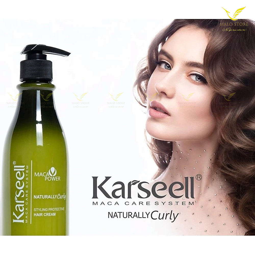 [+Tặng mũ trùm] GEL TẠO KIỂU TÓC XOĂN KARSEELL MACA STYLING 500ML