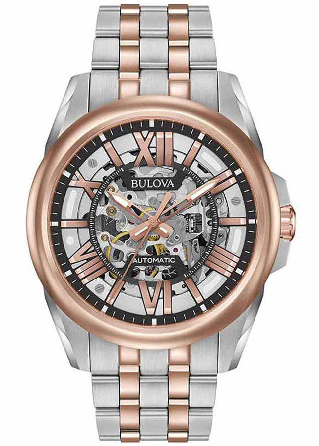 Đồng Hồ Nam Bulova Dây Thép Không Gỉ 98A166