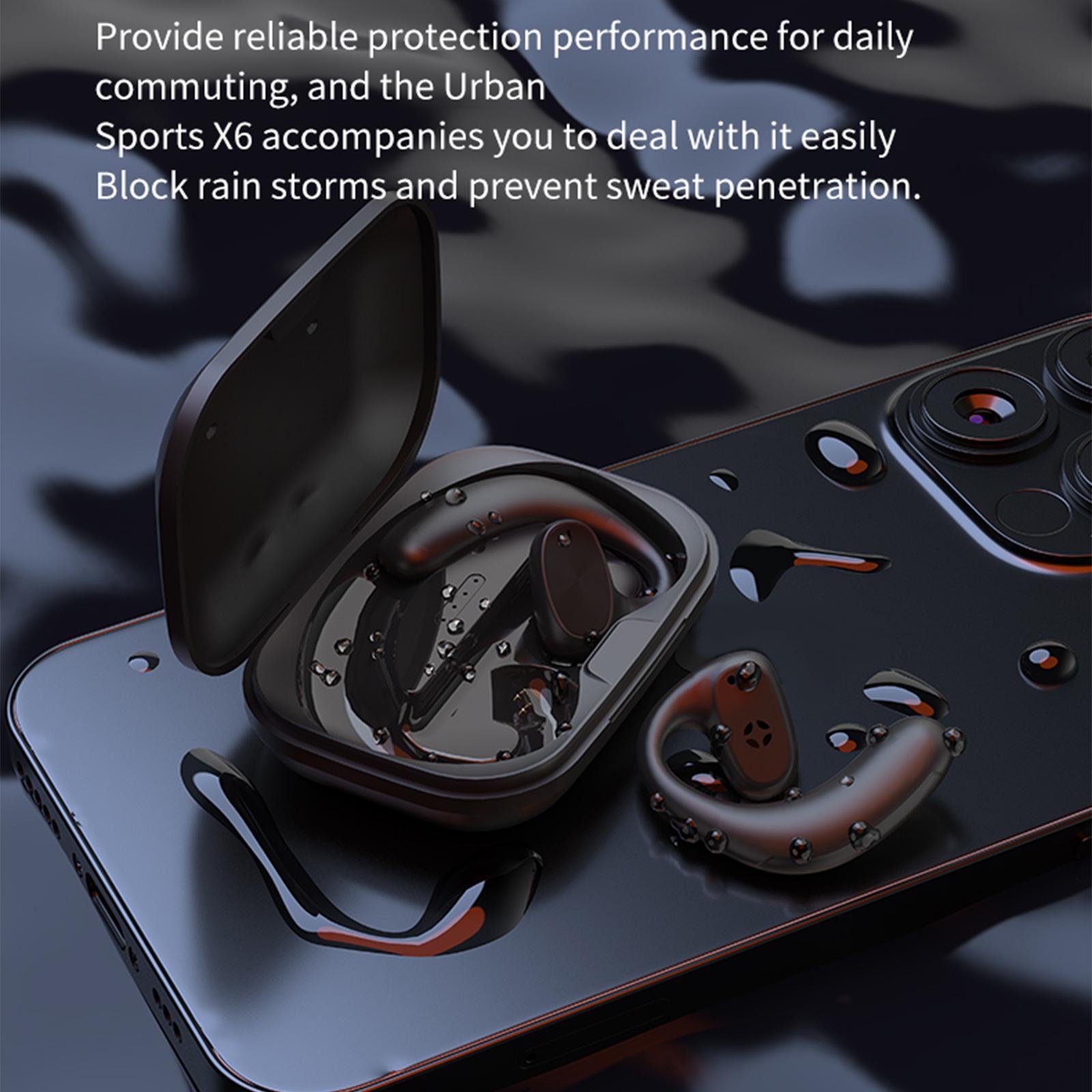 Headphones V5.0 Ergonomic Noise Reduction Ear Hooks for Sport Gym Running