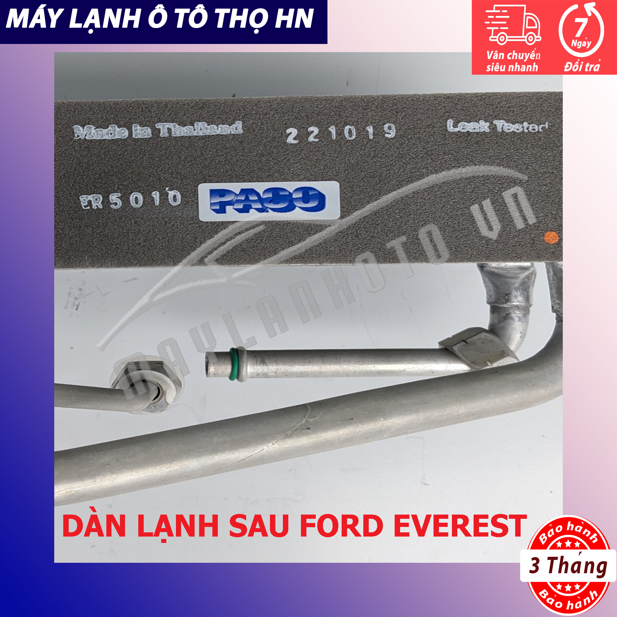 Dàn lạnh Ford Everest 2006 - 2016 Hàng xịn Thái Lan 06 07 08 09 10 11 12 13 14 15 16