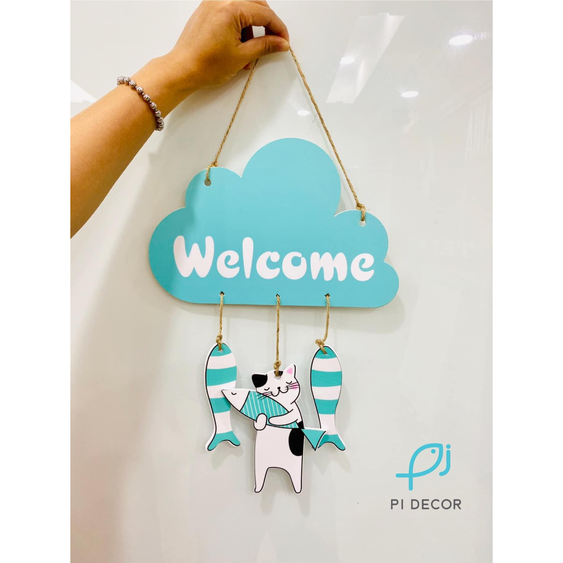 Bảng decor CUTE CAT