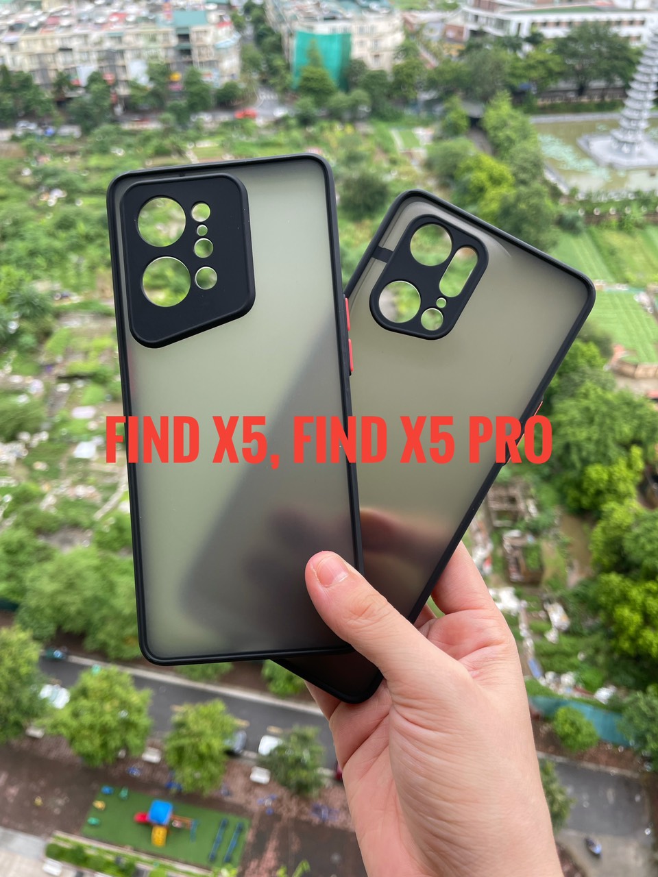 Ốp lưng cho Oppo Find X5, Find X5 Pro viền dẻo đen lưng nhám mờ bảo vệ camera