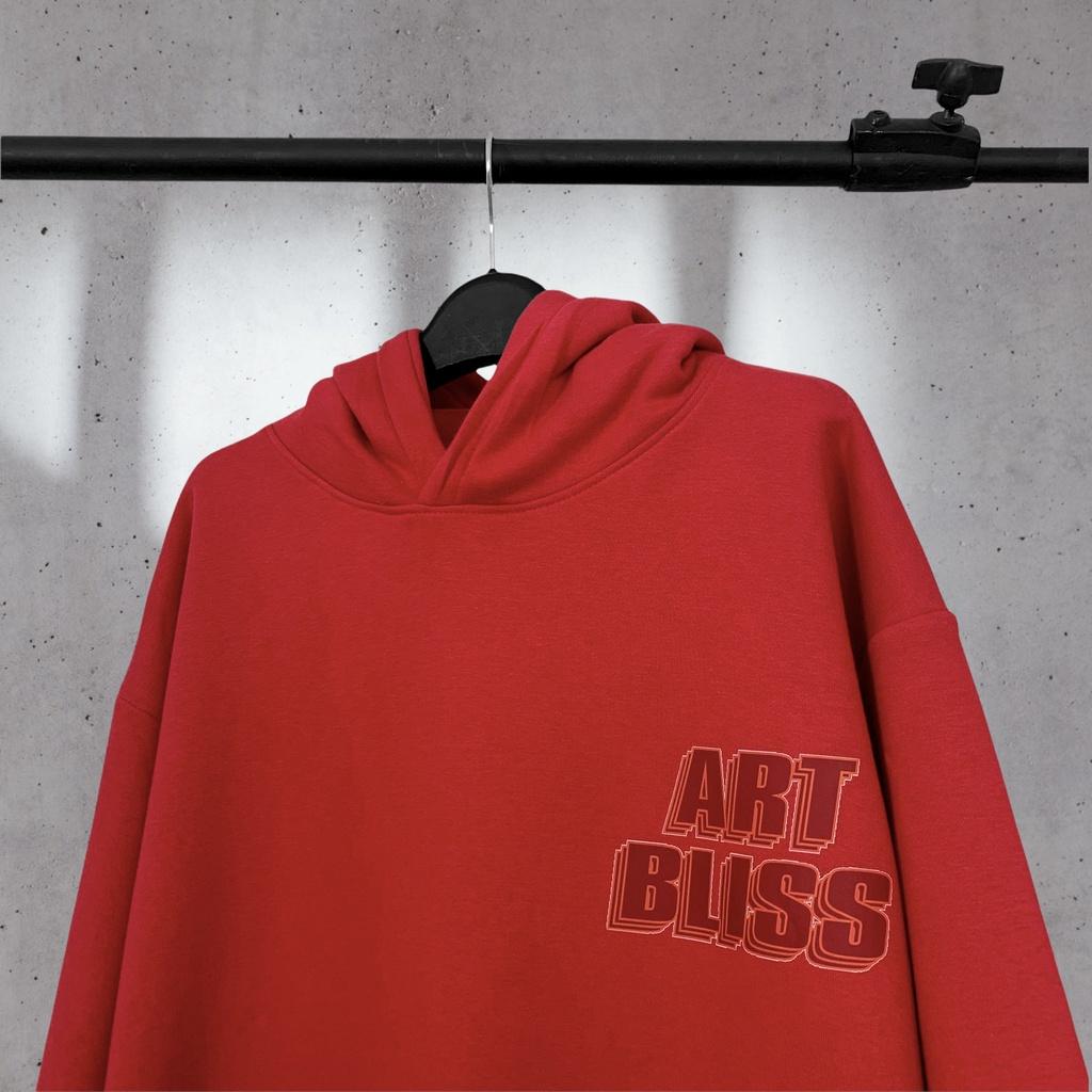 Áo Hoodie JL Oversize Art Bliss, JACKLANE, Áo nỉ chui đầu Unisex Jack Lane