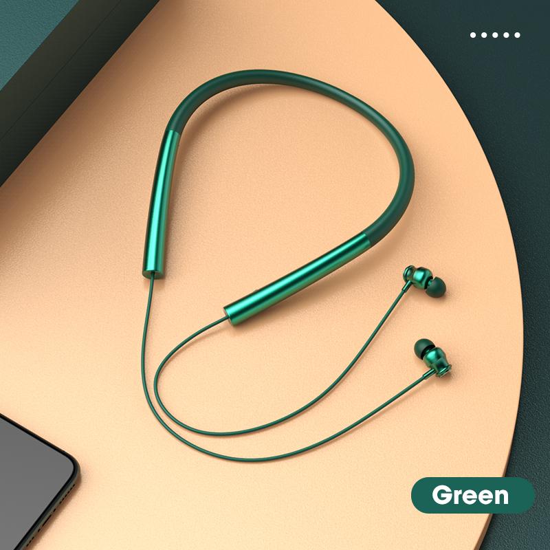 TWS Cổ Không Dây Bluetooth 48H Cuộc Sống Lâu Dài Chạy Bộ Thể Thao Tai Nghe Chống Nước Thể Thao Tai Nghe Nhét Tai Giảm Tiếng Ồn Tai Nghe