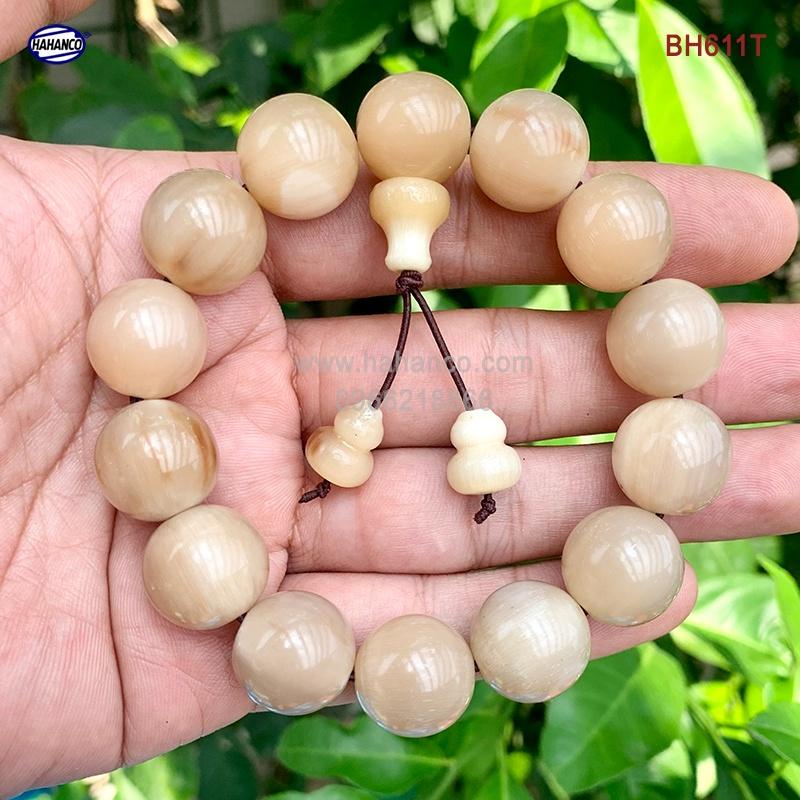 Vòng tay Sừng bò Châu Phi Hồ Lô (BH611T) Mang Đến May Mắn và Bình An Cho Bạn - Bracelet of HAHANCO