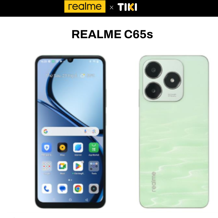 Điện thoại realme C65s - Hàng Chính Hãng