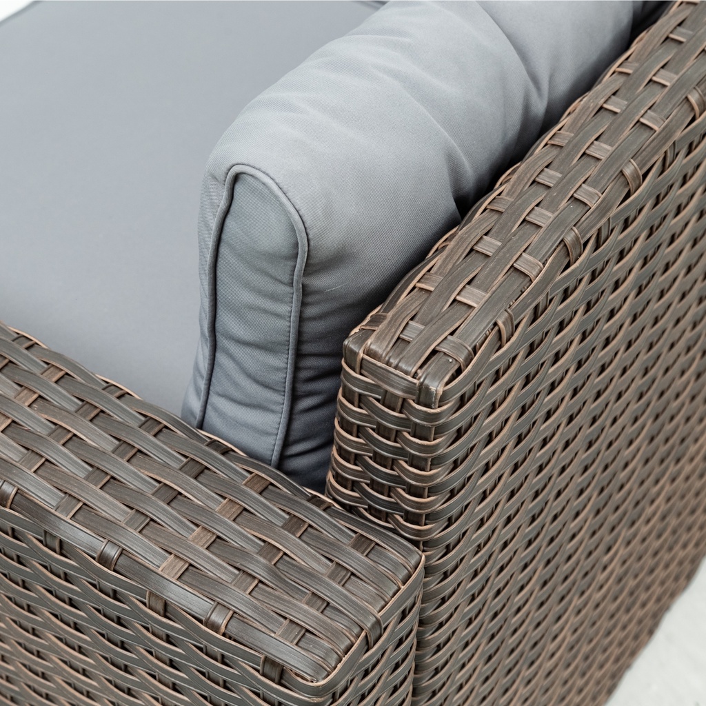 WEGO Ghế sofa mây nhựa ngoài trời/ sân vườn/ hồ bơi/ sofa ban công //Outdoor Furniture Rattan Sofa Rattan Chair Garden Outdoor Chair