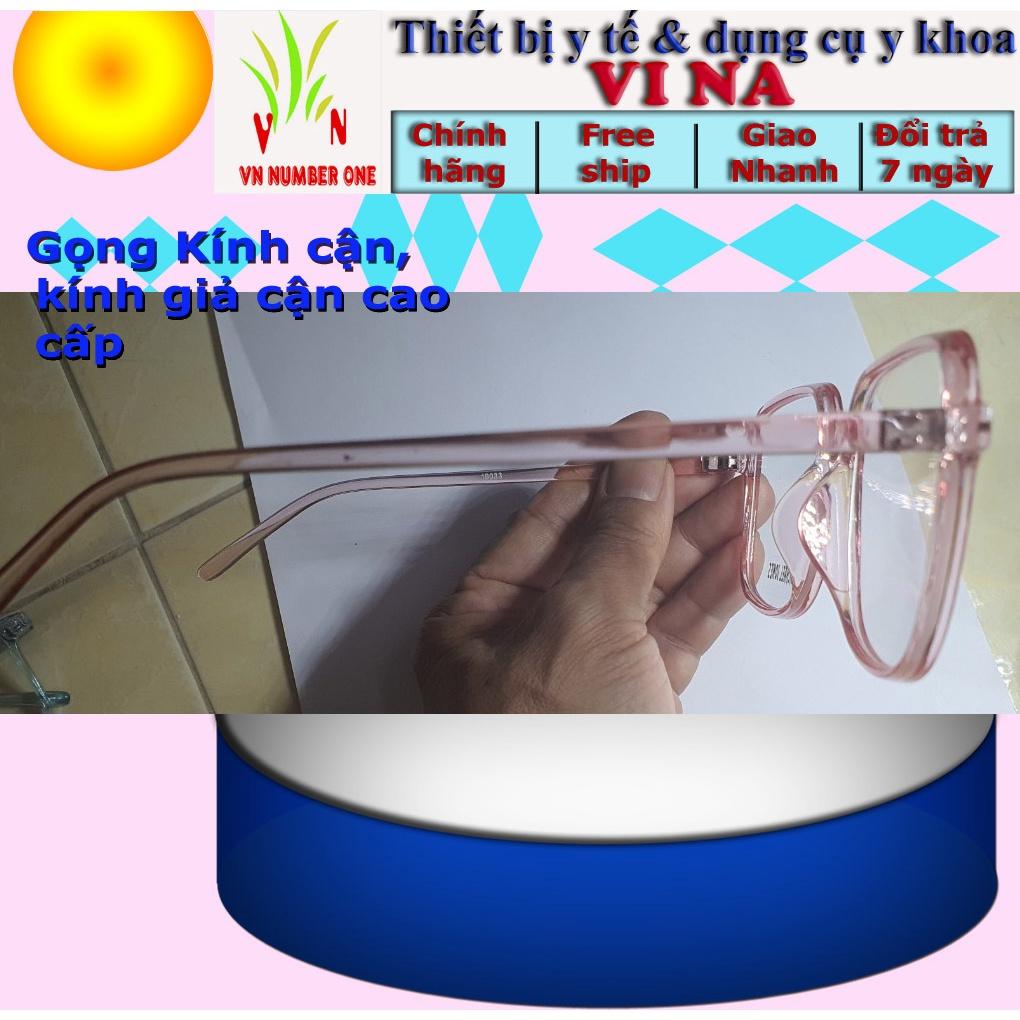 Kính giả cận thời trang cao cấp, Gọng kính cận VN1473 tròng to tròn