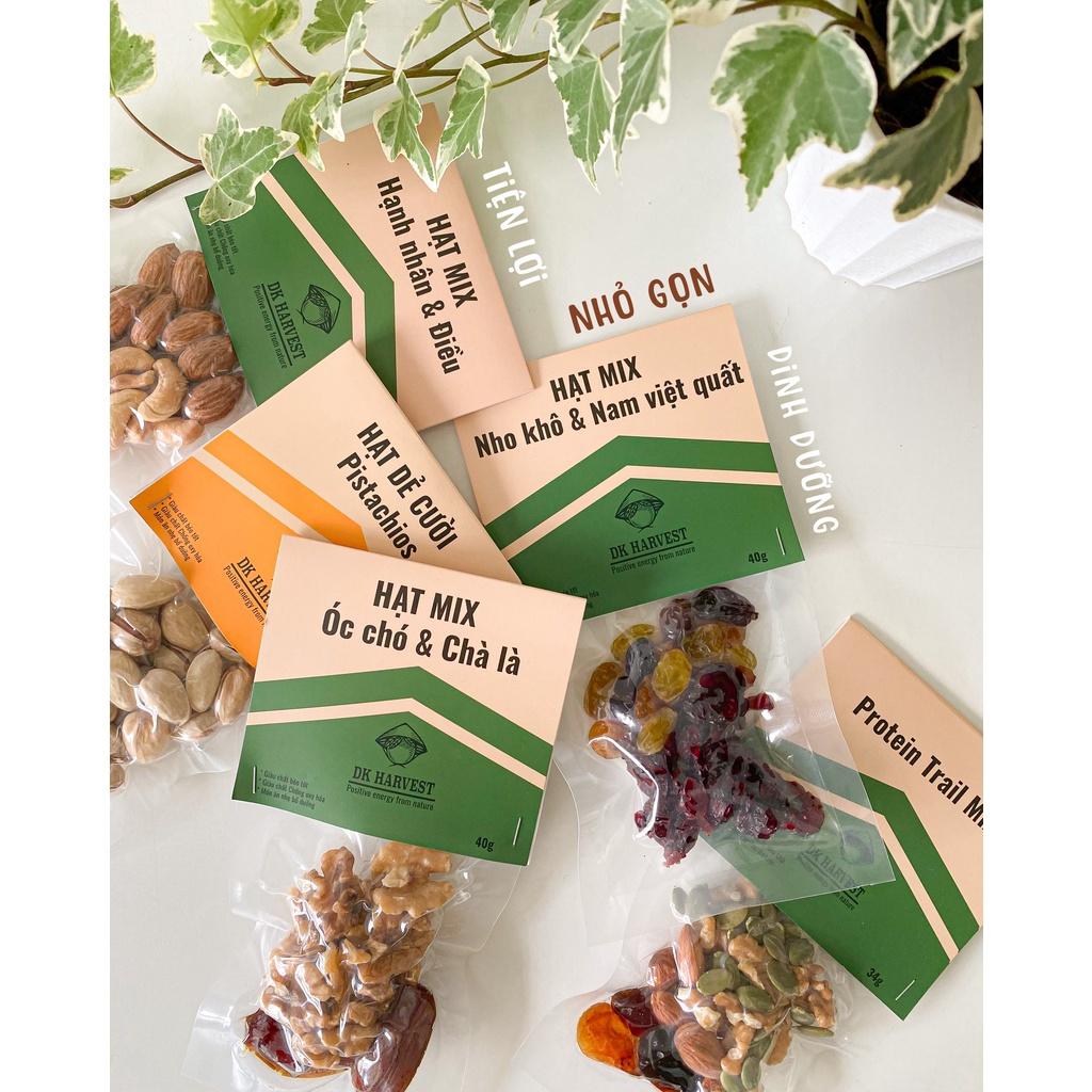 Healthy Snack - Gói Hạt Tiện Dụng DK HARVEST - Túi 40g