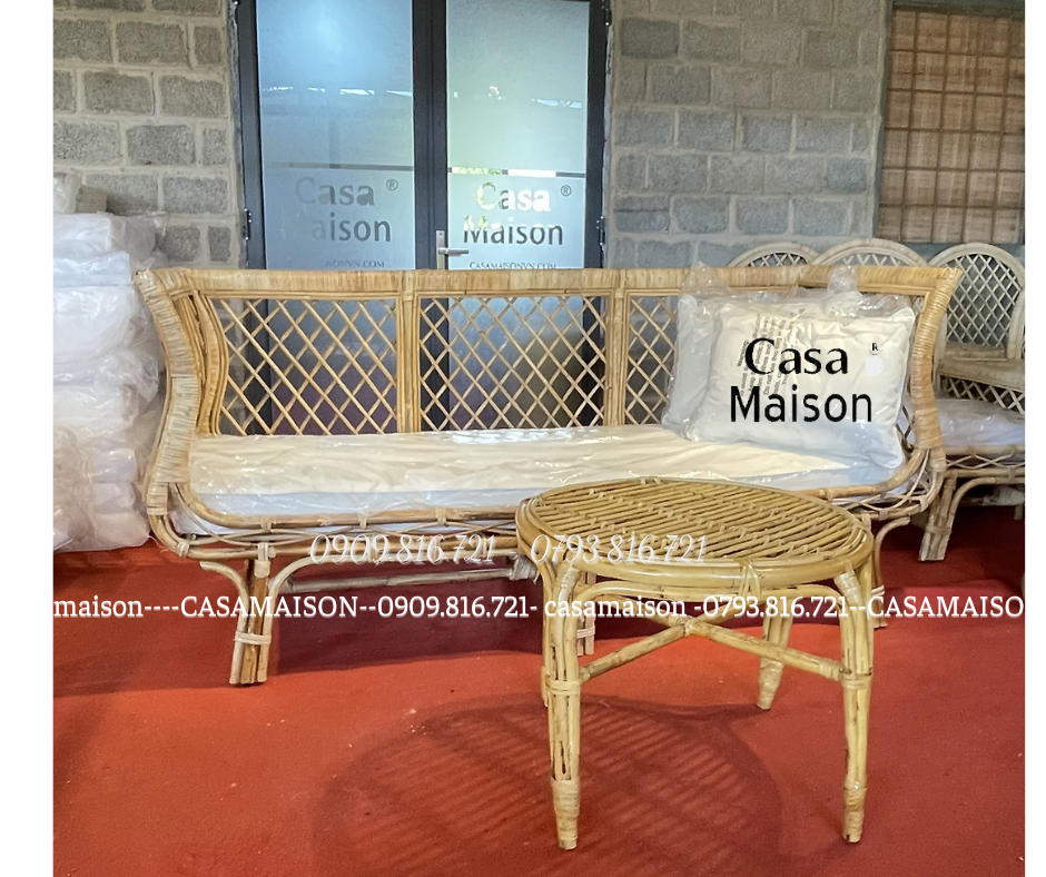 Ghế Sofa Mây Mang Phong Cách Venice Châu Âu-  Rattan Chair With The Western Style- CH0058.