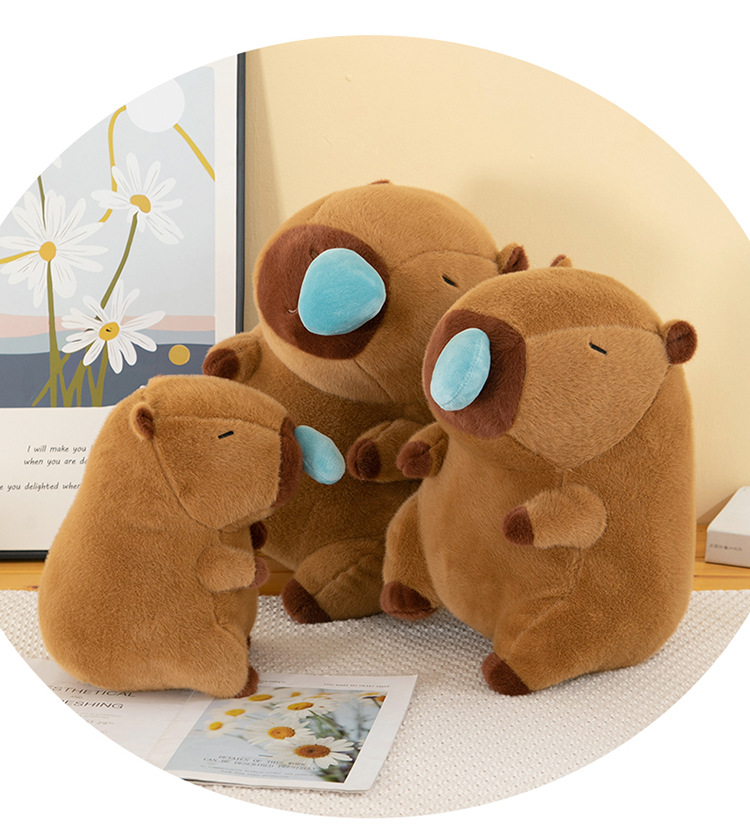 Gấu bông Chuột Capybara Thú nhồi bông Capybara Bộ trưởng Bộ Ngoại Giao đáng yêu
